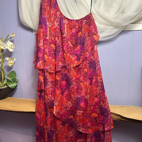 NWT MISA Los Angeles tunic one shoulder dress - Picture 5 of 9